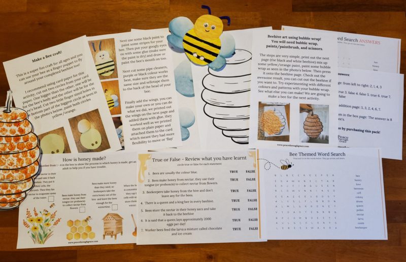 More pages included in the honey bee study