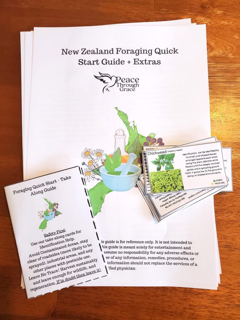 New Zealand Foraging Guide + Extras