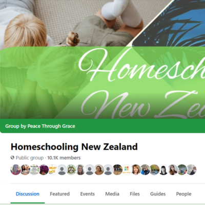 Homeschooling New Zealand Facebook Group By Peace Through Grace